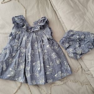 Toddler girls butterfly dress